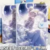 Branca de Neve Bela Menina Caderno A5 Couro Livro de Folhas Soltas Álbum de Cartões Anime Japonês Bela Menina Livro de Armazenamento de Cartões