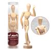 Montmartre Boceto Figura de Madera Arte Cómic Bodegón Bocetado Mano de Madera Imitación Modelo de Figura de Madera Boceto Rápido Atracción Magnética Creativa