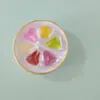 Pegatinas creativas gourmet personalizadas para refrigerador, pegatinas magnéticas de resina para jugar con comida, pegatinas de decoración para el hogar, suministro directo de fábrica