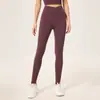 Pantalones de Yoga Ligeros con Corte en V, Adelgazantes con Forma de Durazno, Pantalones Deportivos con Sensación de Segunda Piel, No Necesitan Ropa Interior, Ropa Antibacteriana para Correr, Fitness y Yoga para Mujer
