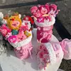 [Personalización de Pedidos Pequeños] Ramo de Muñecas Navideñas, Muñeca para el Día de San Valentín, Regalo para Niñas y Mejores Amigas, Transfronterizo