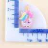Sirena unicornio caricatura material de resina zapatos con agujeros hebilla accesorios diy sirena crema pegamento parche para funda de teléfono