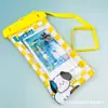 Bolsa Impermeable para Teléfono Móvil Cubierta Protectora Transparente de Plástico para Carga Especial para Aguas Termales Lluvia Natación Manija Especial para Llevar Funda Impermeable para Teléfono Móvil