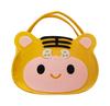 Nuevo Bolso de Mano de Fieltro de Dibujos Animados Tigre Pequeño Bolsa para Cambiar Dulces Regalo de Cumpleaños Luna Llena Regreso del Vino Caja de Regalo de Acompañamiento