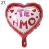 Nuevo Globo de Aluminio de 18 pulgadas para el Día de San Valentín Español Boda Declaración de Amor Diseño de Escena Globo de Helio al por Mayor