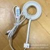 Lámpara LED para pecera pequeña, lámpara para planta acuática, lámpara para tanque de algas, lámpara de iluminación, mini lámpara de relleno USB, lámpara pequeña con clip anti-pecera