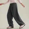 Pantalones de Invierno para Niñas 2026 Nueva Moda Gruesos Forrados de Felpa de Pierna Ancha para Niños Mayores Pantalones Casuales Ropa para Niños
