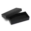 Estuche para Gafas Cubierta de Espacio Privado Cepillado Negro Tres en Uno Caja de Empaque Exterior Estuche para Gafas Pizarra Caja de Papel Se Puede Imprimir con Logo