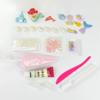 Nueva Caja de Almacenamiento DIY de Seis Cuadrículas para Niños, Estudiante Multifuncional de Escritorio, Portalápices, Estante de Almacenamiento, Portalápices de Papelería al por Mayor