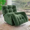 Sillón Sofá Masajeador Nube Perezosa Silla Espacio Primera Clase Sala de Estar Moderno Reclinable Eléctrico Mecedora Sofá Funcional Individual