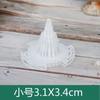 Gaxeta Cônica para Vaso de Flores com Tela de Drenagem no Fundo, Ferramenta Tridimensional de Plástico para Fundo de Vaso para Drenagem do Solo, Respirável, Previne o Apodrecimento das Raízes, Design Simples