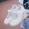 Zapatos de Verano Transfronterizos para Mujer 2026, Zapatos de Madre, Zapatos de Malla, Zapatos Casuales, Velcro Talla Grande 42 Zapatos de Madre, Talla Grande 42