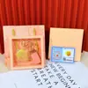 Oro Puro 999 Gama Alta Exquisito Regalo Día de San Valentín Chino 520 Paz y Alegría Princesa Por Favor Haz Galletas de la Fortuna para que Otros las Regalen Venta al por Mayor