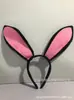 Conjunto de Tiara de Coelho para Menina de Halloween Orelhas de Coelho de Páscoa Tiara Acessórios para Fantasia de Festival Cosplay Adereços para Cabeça