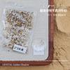 Broca de uñas Fantasma de la Ópera dorada al por mayor con forma de vidrio champán fondo plano broca red de amor broca gota de agua decoraciones de uñas
