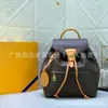 Moda Nueva 2025 Mochila para Mujer Transfronteriza Mochila Clásica Elegante con Cordón Mochila Casual Versátil para la Escuela