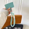 Nuevo cordón para teléfono móvil, cordón corto para colgar en la muñeca, cordón tejido, llavero, accesorio antipérdida, cadena para teléfono móvil.