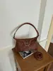 Nova bolsa de mão estilosa com estampa de leopardo para mulheres, bolsa de ombro retrô da moda e de alta aparência, bolsa de ombro versátil para o dia a dia