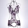Domila Europeu e Americano Sexy Sling Sling Roupas Sexy Roupa Interior Feminina Malha Sexy Uniforme Renda Tentação Corpos