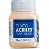 Tinta Tecido Fosca 37ml Amarelo Pêssego