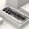 Funda para teléfono Samsung con patrón de piel de serpiente Python adecuada para S24/S25 Ultra, funda de teléfono de caparazón blando texturizado creativa al por mayor