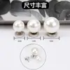 Botones Planos de Perla para Camisa Desmontables Sin Coser para Suéter Camisa Cárdigan Botones Decorativos Ocultos Broches Invisibles Sin Coser