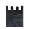 Saco de lixo grande portátil saco plástico preto saco de lixo de cozinha tipo colete espessado portátil conveniente