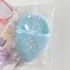 Luvas Lavagem Facial Tipo Soquete Konjac Lavagem Facial Poliuretano Sem Látex Esponja de Lavar Rosto Removedor de Maquiagem Mergulhar na Água Maior