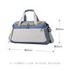 Bolsa de Gimnasio Separación Seco y Húmedo Bolsa Deportiva de Entrenamiento Bolsa de Equipaje Portátil Bolsa de Viaje de Corta Distancia Bolsa de Natación de Gran Capacidad para Hombres y Mujeres