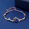 Venta Caliente Transfronteriza 100 Idiomas Te Amo Pulsera de Proyección de Alta Definición Circonita Pulsera Nueva de Moda Estilo K Versátil