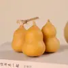 Preço de Liquidação: Artesanato de Cuia Natural com Imperfeições, Peça de Mão de Cuia para Tocar na Ponta dos Dedos, Decoração de Escritório