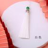 Accesorios de Ropa Cuentas Verdes Pequeñas Borlas Nudo Chino DIY Borla Hueca Flecos Fabricante Colgante de Abanico