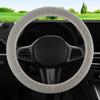 Red de Masaje Transfronteriza Cubierta para Volante de Coche Cubierta Elástica sin Bordes para Volante Universal para Todas las Estaciones Tejido de Malla 3D Sándwich