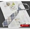 JK Estilo Universitário Japonês Gravata de Xadrez Listrada Gravata Borboleta Uniforme Pequenos Acessórios Outlet de Fábrica em estoque