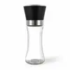 Pote de Moagem de Vidro, Garrafa Manual para Tempero de Pimenta e Sal Marinho, Feito Sob Medida de Acordo com Seus Desenhos, Personalização em Pequenos Lotes, Logotipo, Atacado em Estoque