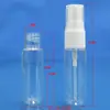 Frasco Borrifador Transparente 15ML Álcool em Gel Desinfetante Borrifador Tônico Bico Meia Tampa 18MM
