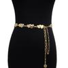 Verão Nova Corrente de Cintura Feminina Cool Slim Tamanho Fivela de Coração Corrente de Cintura Decorativa Corrente de Cintura com Saia Pronta para Venda