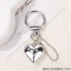 Chaveiro Estilo Coreano Coração de Amor 3D Laço Chaveiro de Carro Pingente para Homens Mulheres Celular Bolsas Ornaments de Casais