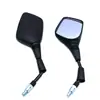 Espelho Retrovisor de Motocicleta Adequado para Haojue Suzuki DL250-A Qichi GW250F Modificado Rosca Positiva de 10mm Espelho Universal