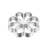 Molde para Freír Transfronterizo Aleación de Aluminio Cuchara Antiadherente para Pasteles de Aceite, Rábano Rallado, Cuchara para Pastel de Camarones, Molde para Hornear, Gadgets de Cocina