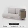 Juego de Sofá de Teca para Exteriores Patio de Villa Silla de Mimbre Impermeable para Exteriores Diseñador Muebles de Madera Maciza para Jardín