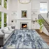 Alfombras Nórdicas Estampadas con Tinta en Stock, Alfombras de Sala de Estar de Lujo Ligero, Alfombras para Mesas de Café y Sofás, Alfombras Decorativas para Hoteles y Alojamientos Turísticos al por Mayor