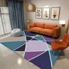 Nueva Alfombra de Piso Sala de Estar Dormitorio Lujo Ligero Alta Calidad Simple Cobertura Total Sofá Alfombra de Piso Grande Mesa de Café Limpiable Alfombra de Mesita de Noche