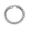 Pulseira de Osso de Dragão de Camada Dupla Transfronteiriça para Homens do Tiktok, Novo Estilo, Não Desbota, Acessórios Cubanos para Mulheres, Joias de Estilo Simples