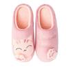 Chinelos de Algodão 2019 Menina Gato Lucid Couple Desenho Animado Inverno Mao Mao Fofo Casa Interior Quente Sapatos de Algodão Lua