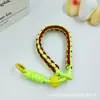 Lanyard Tejido Popular Europeo Transfronterizo Ajustable para Teléfono Estilo Ins Simple Pulsera Corta Gruesa Antiperdida
