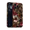 Venta al por mayor de fábrica Personalizado Estilo Oscuro Retro Floral Manzana 18Pm Funda para Teléfono Película de Transferencia Térmica de Alta Definición Cubierta Protectora