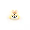 Pegatinas Decorativas Kuromi Conejo de Dibujos Animados Hecho a Mano para Niños Funda de Teléfono Móvil Accesorios de Resina Accesorios para el Cabello DIY