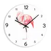 Estilo Nórdico Reloj Creativo Moda Reloj de Pared Sala de Estar Reloj de Pared Dormitorio Hogar Reloj de Pared Moderno Simple Patrón de Flamenco