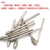 Herramientas de tallado de ágata para pulir, Cabezales de rectificado de diamante para tallado de jade, Agujas de rectificado de jade, Forma de huevo, Forma ovalada